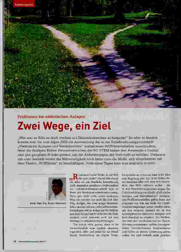 Vorschauseite 1: Zwei Wege, ein Ziel