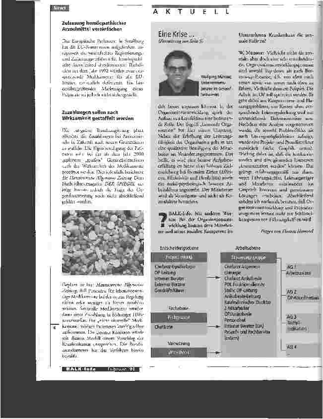 Vorschauseite 3: Eine Krise der Hierarchie Zur Organisationsentwicklung in Krankenhäusern