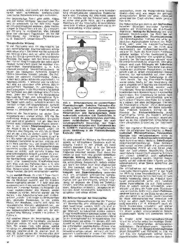 Vorschauseite 3: Die Schwester in der Psychiatrie 11. Folge: Therapie endogener Psychosen 2. Die Psychopharmakotherapie (1. Teil)