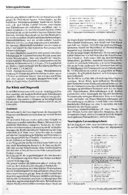 Vorschauseite 2: Diagnostik der bandscheibenbedingten Erkrankungen