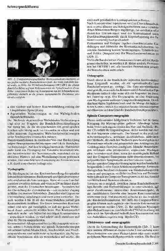 Vorschauseite 4: Diagnostik der bandscheibenbedingten Erkrankungen
