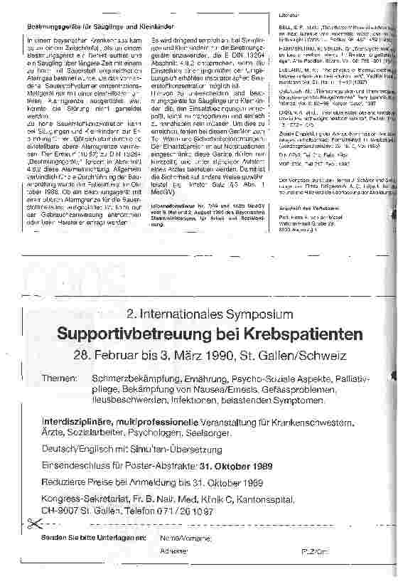 Vorschauseite 4: Medizinische Gerätekunde 10. Folge: Säuglings-Inkubator