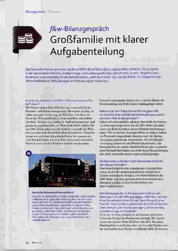 Vorschauseite 1: Großfamilie mit klarer Aufgabenteilung
