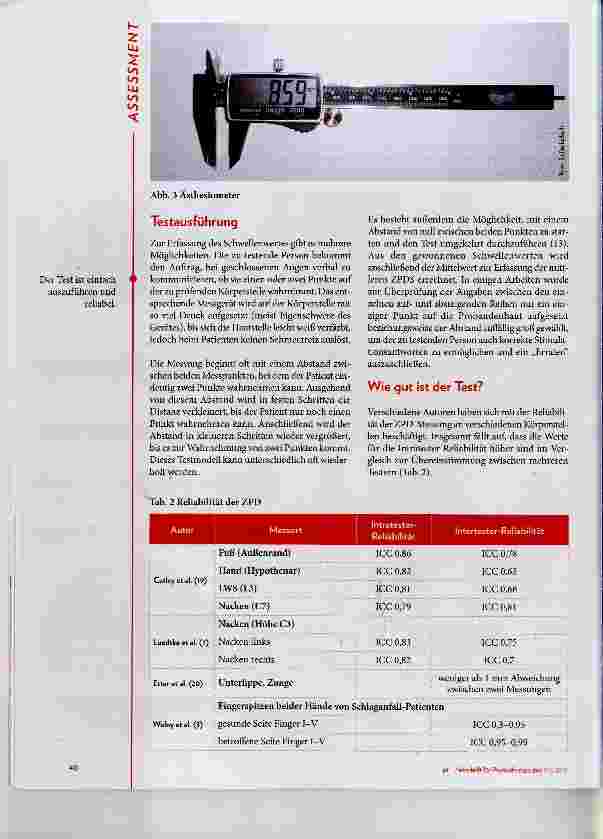 Vorschauseite 3: Zweipunktdiskrimination
