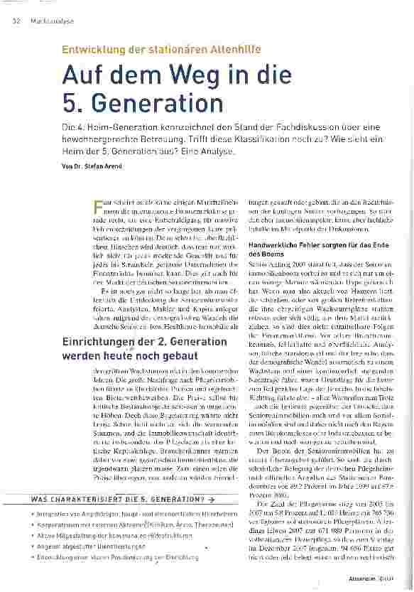 Vorschauseite 1: Auf dem Weg in die 5. Generation