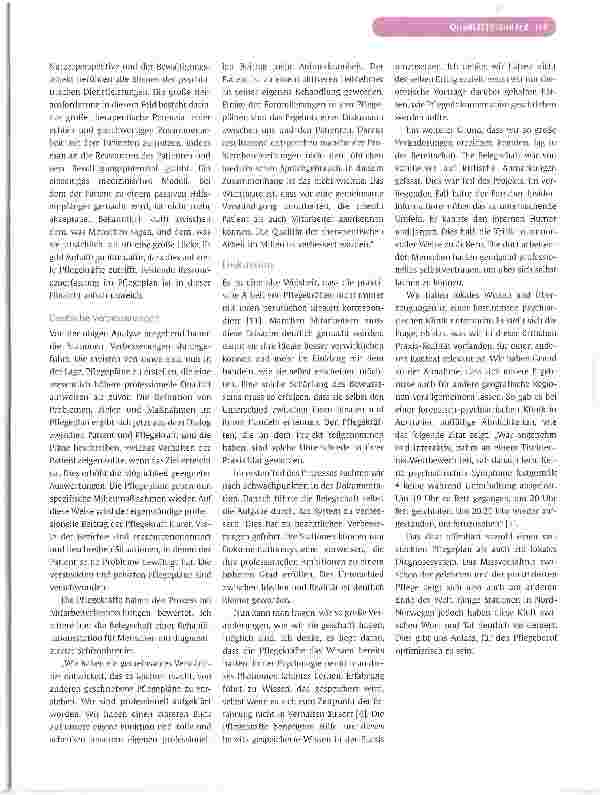 Vorschauseite 4: Verbesserung der Pflegedokumentation: Schärfung des professionellen Bewusst-seins in einer psychiatrischen Klinik in Nord-Norwegen