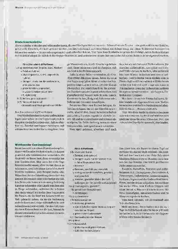 Vorschauseite 2: Gutes Essen für junge Mütter