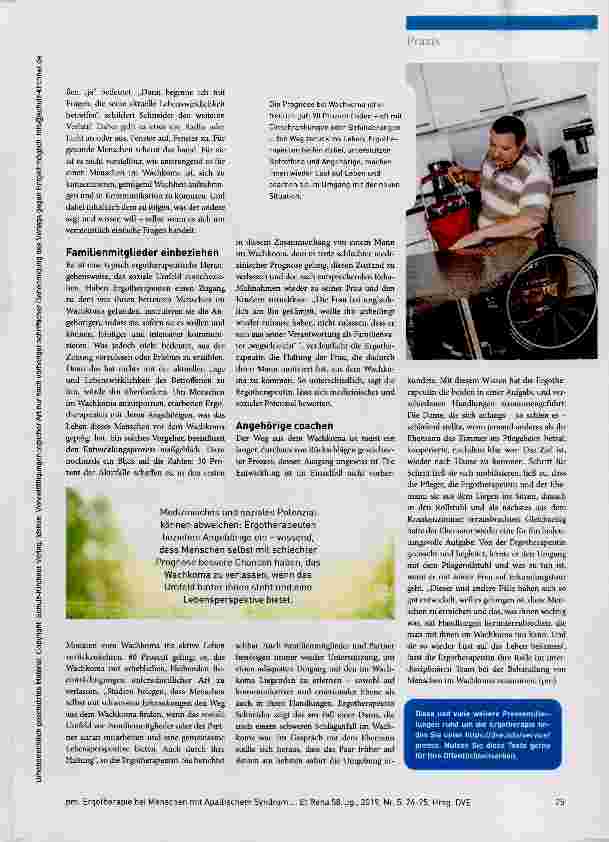 Vorschauseite 2: Jede Chance nutzen