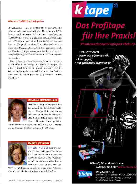 Vorschauseite 4: Marnitz-Therapie