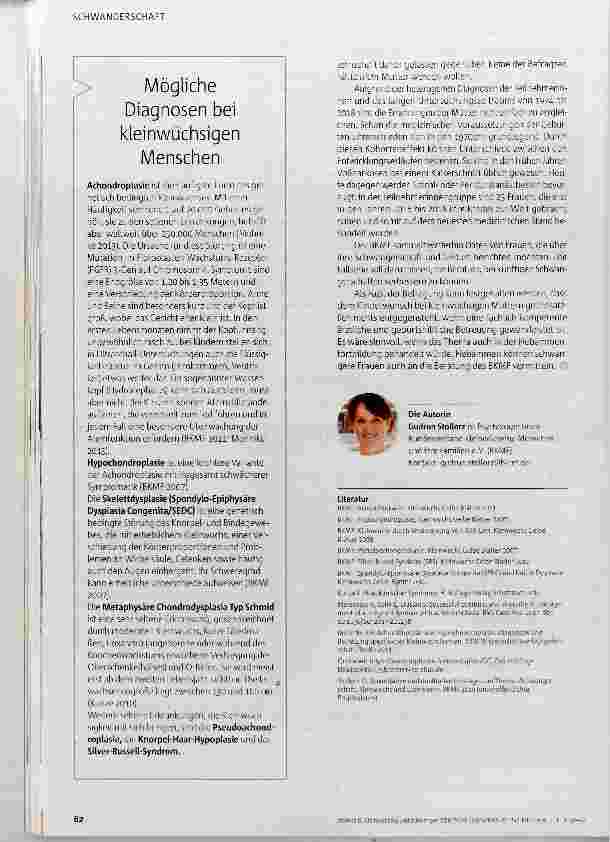 Vorschauseite 5: Kleinwüchsig und schwanger