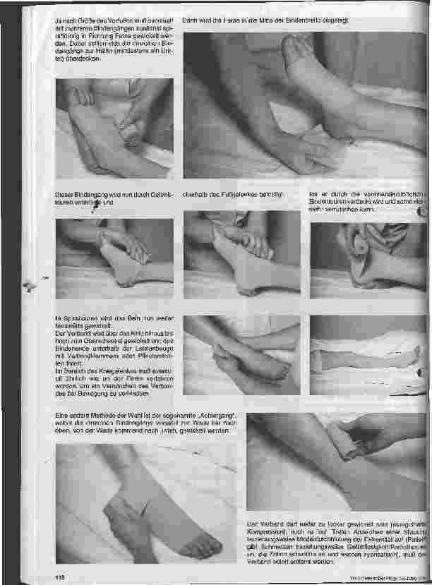 Vorschauseite 2: Grundpflege in Bildern 14. Folge: Prophylaxen (3) Thromboseprophylaxe