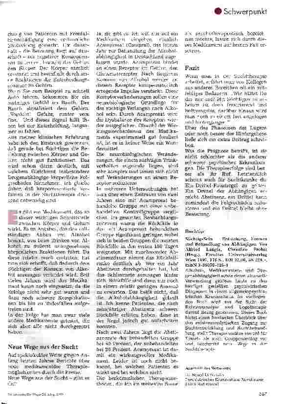Vorschauseite 5: Pflege von Suchtkranken Sucht aus medizinischer Sicht