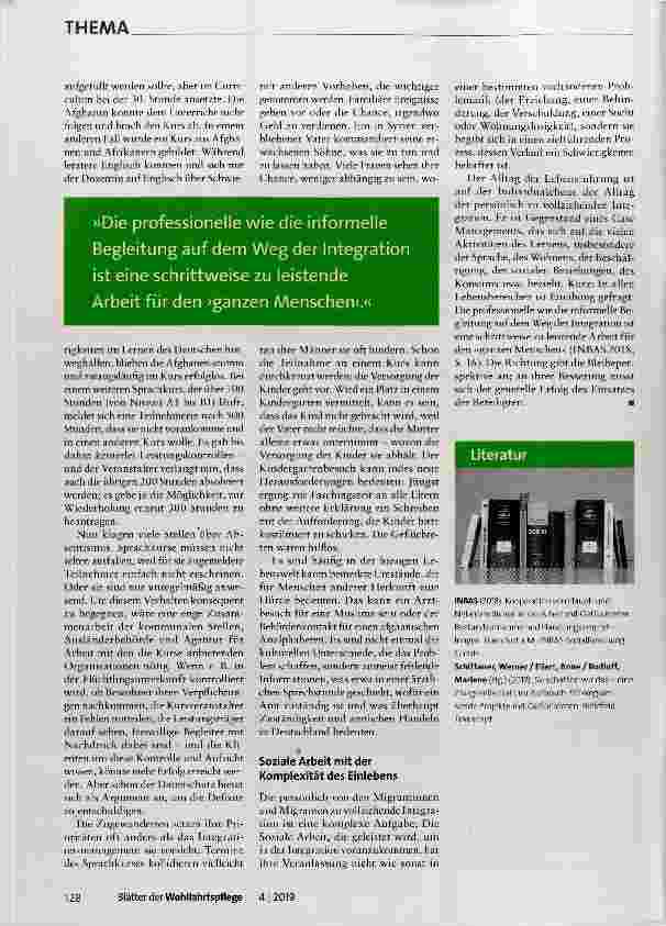 Vorschauseite 3: Informell sich näherkommen Integration schrittweise begleiten