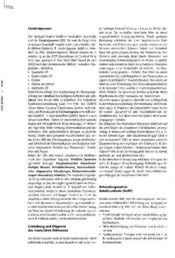 Vorschauseite 2: Behandlung mit Botulinumtoxin