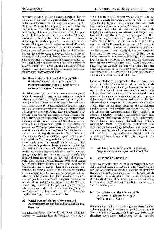 Vorschauseite 5: Alterssicherung in Bulgarien - ein Überblick über das bulgarische Rentenversicherungssystem