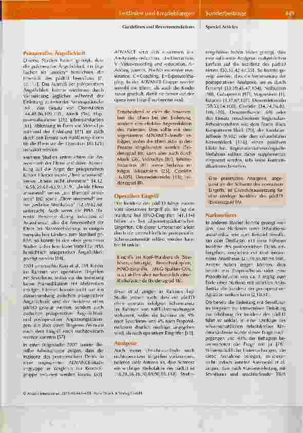 Vorschauseite 5: Prävention und Therapie des pädiatrischen Emergence Delir