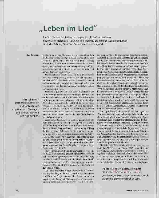 Vorschauseite 1: Leben im Lied