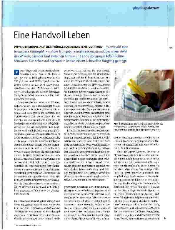 Vorschauseite 1: Eine Handvoll Leben