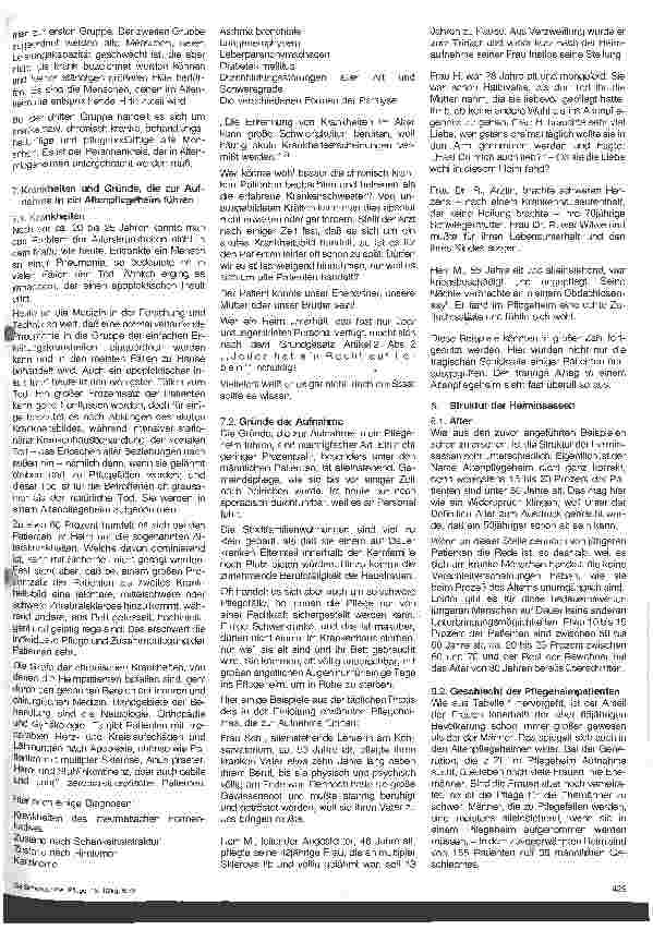 Vorschauseite 4: Die Probleme in unseren Altenheimen