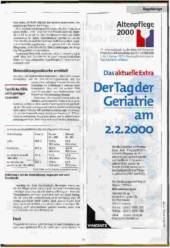 Vorschauseite 3: Entlastung pflegender Personen Unterstützungspotenziale für ambulante Dienste