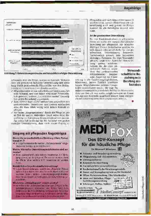 Vorschauseite 4: Entlastung pflegender Personen Unterstützungspotenziale für ambulante Dienste