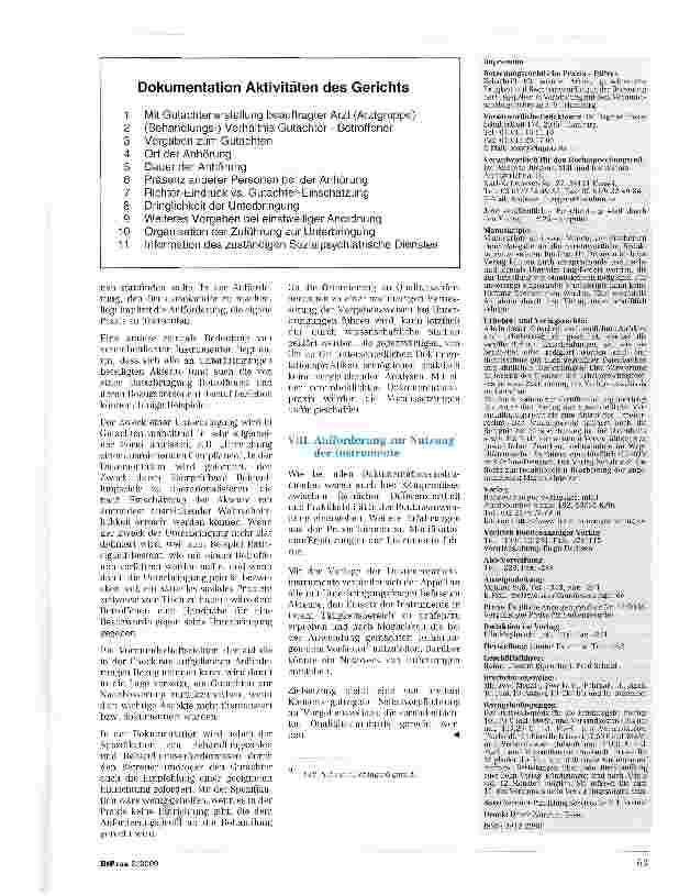 Vorschauseite 5: Zivilrechtliche Unterbringungen