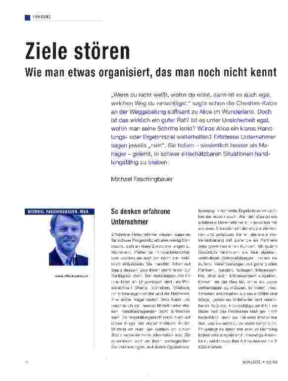 Vorschauseite 1: Ziele stören
