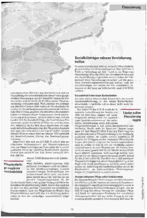 Vorschauseite 2: Wer zahlt die Investitionskosten? Problemaufriß und Vergleich zwischen den einzelnen Bundesländern