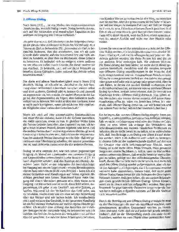 Vorschauseite 3: Diskussion: Manipulativität und Dialog