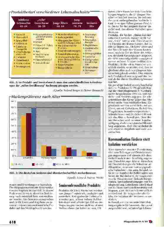 Vorschauseite 3: Produktanbieter und Dienstleister entdecken die Senioren Der ältere Mensch als Kunde