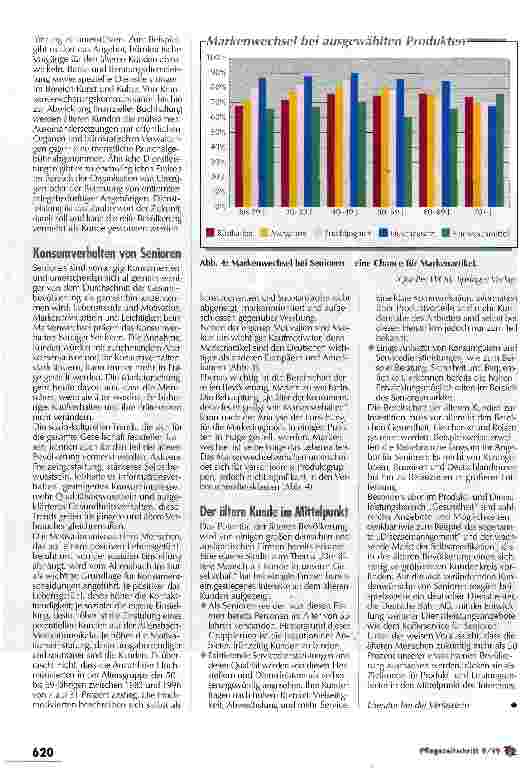 Vorschauseite 4: Produktanbieter und Dienstleister entdecken die Senioren Der ältere Mensch als Kunde