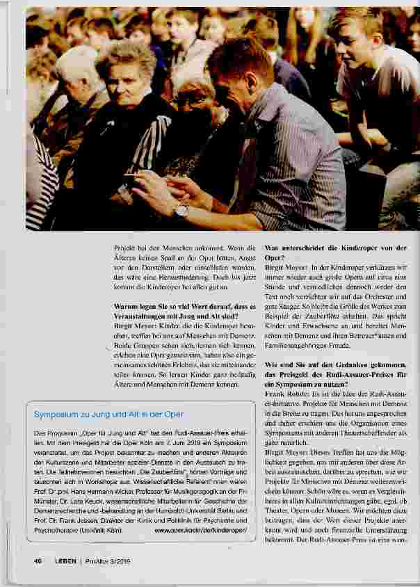 Vorschauseite 2: „Oper. Das find ich gut!“