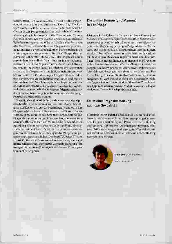 Vorschauseite 3: Sexualität und Demenz