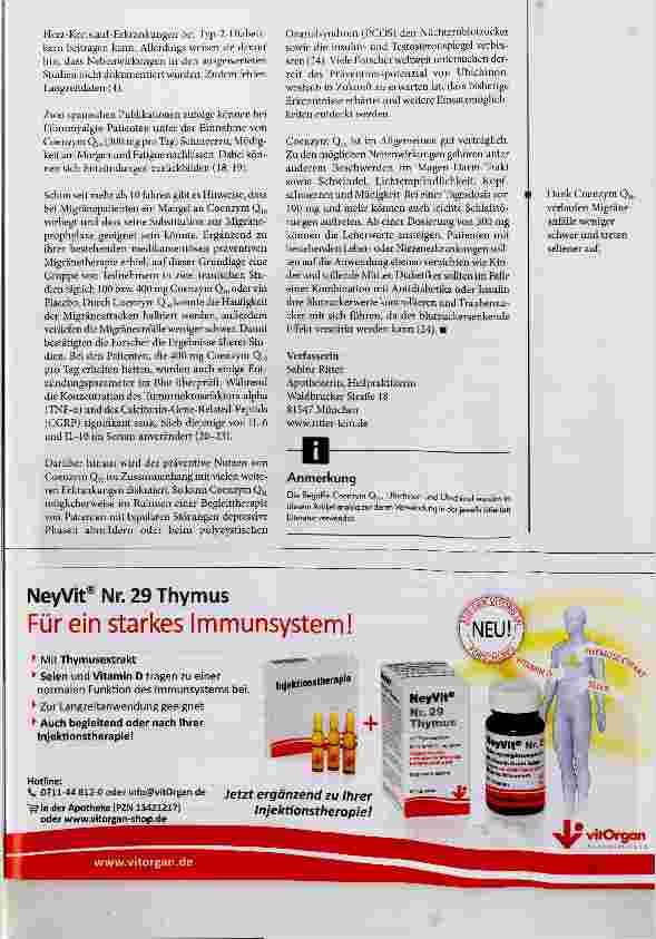 Vorschauseite 4: Chancen und Grenzen von Coenzym