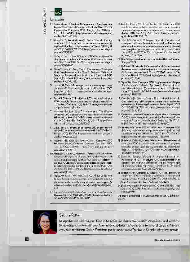 Vorschauseite 5: Chancen und Grenzen von Coenzym