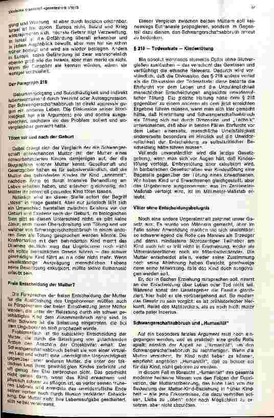 Vorschauseite 3: Das Geburtendefizit oder: die präsuizidale Gesellschaft