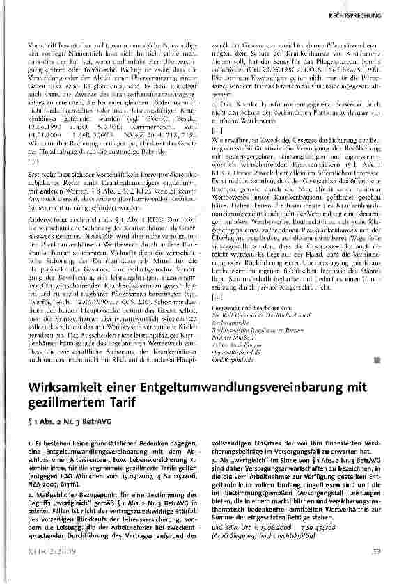 Vorschauseite 5: Klagebefugnis und Rechtsschutzbedürfnis bei Konkurrentenklagen gegen die Aufnahme eines Krankenhauses in den Krankenhausplan
