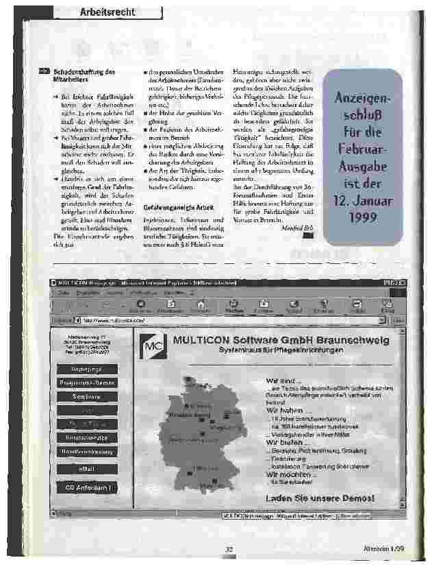 Vorschauseite 2: Direktionsbefugnis und Schadenshaftung