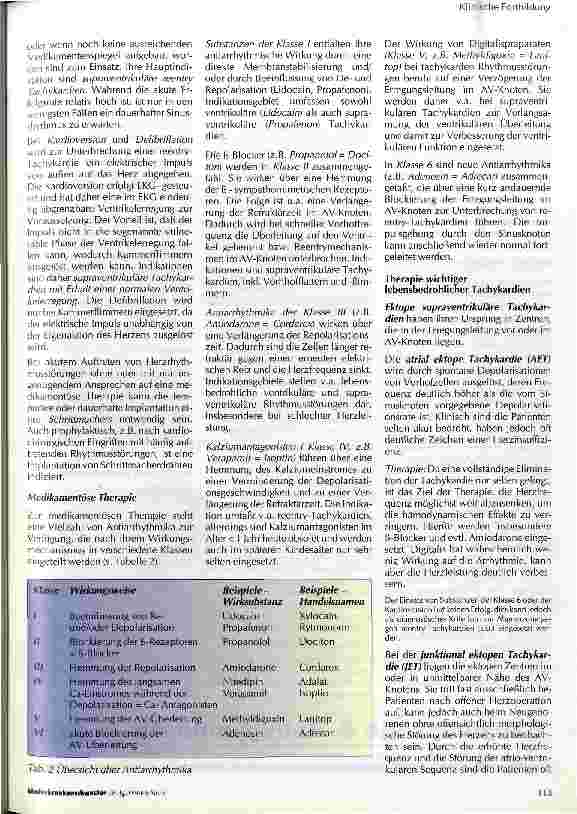 Vorschauseite 2: Therapie akut bedrohlicher Herzrhythmusstörungen im Kindesalter