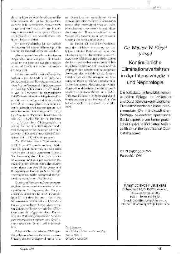 Vorschauseite 2: Klinische Versorgung des Polytraumatisierten