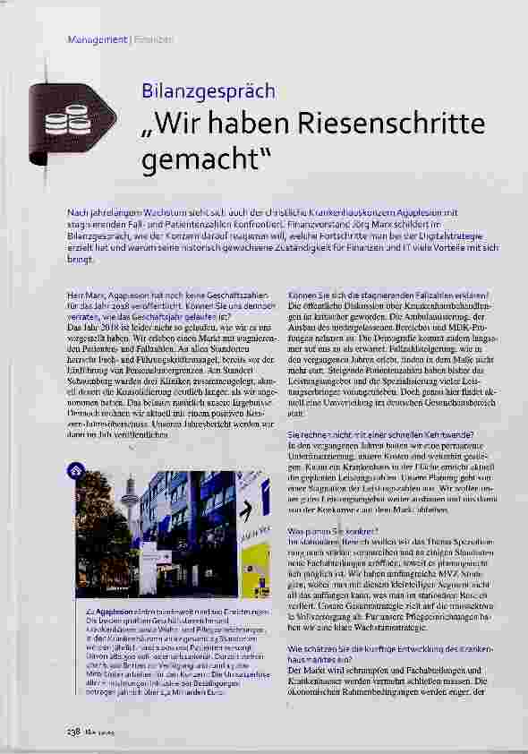 Vorschauseite 1: Wir haben Riesenschritte gemacht