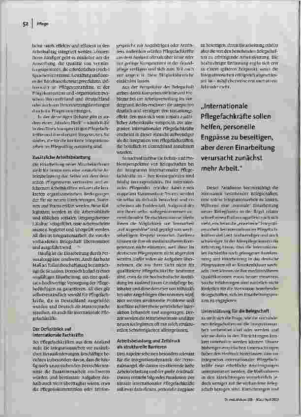 Vorschauseite 2: Integration macht Arbeit