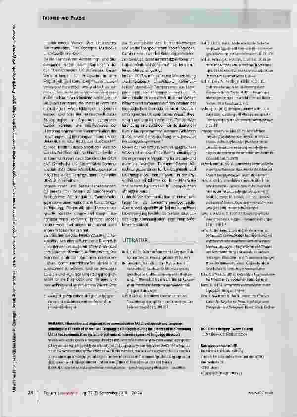 Vorschauseite 5: Logopädie und Unterstützte Kommunikation