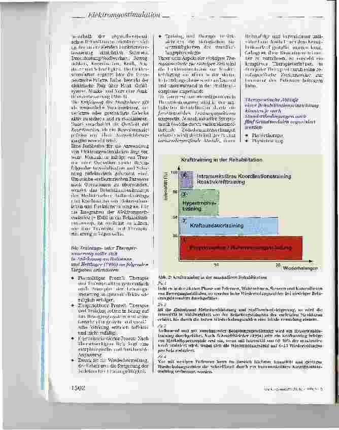 Vorschauseite 2: Integration der Elektromyostimulation in ein Rehabilitationskonzept des Medizinischen Aufbautrainings