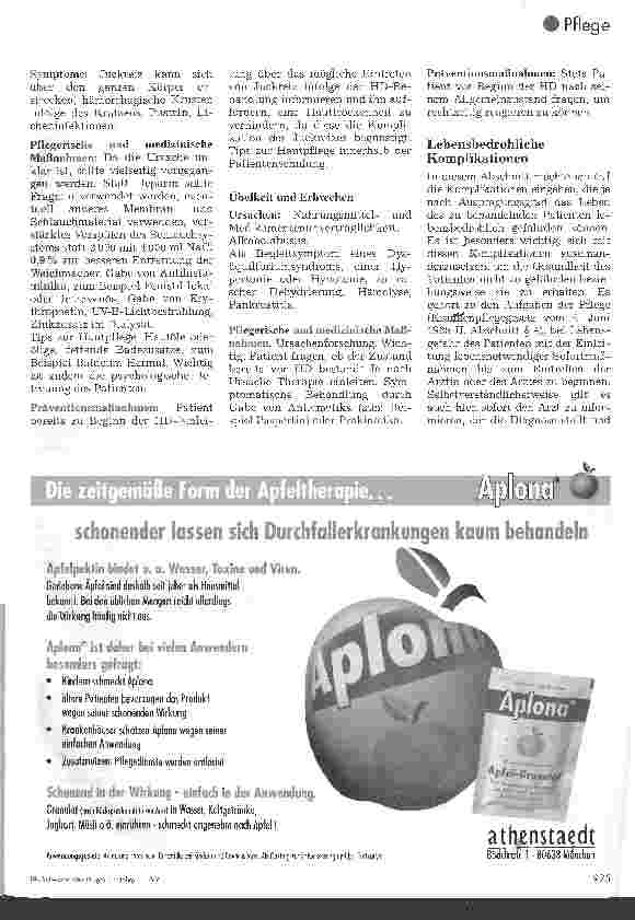 Vorschauseite 3: Komplikationen während der Hämodialyse Pflegerische und medizinische Maßnahmen, Teil 1