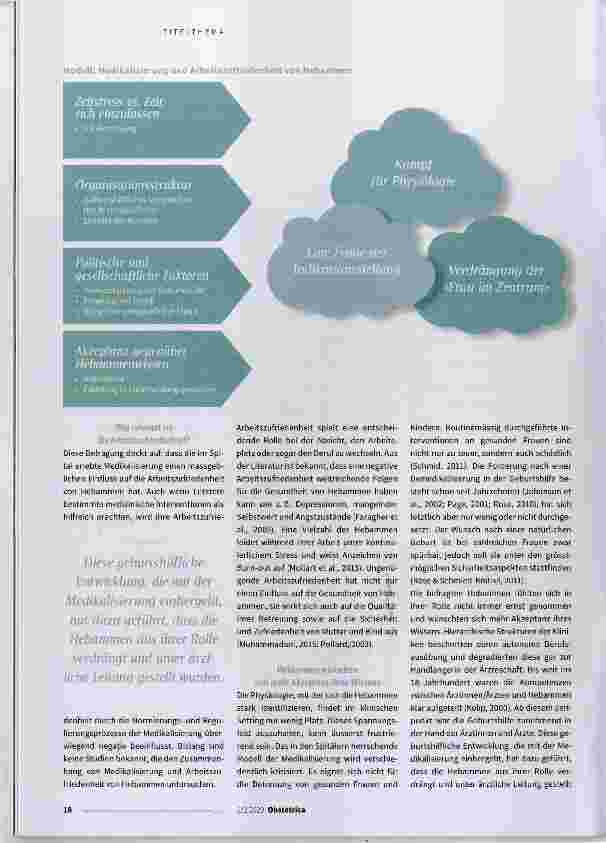 Vorschauseite 5: Täglich zwischen Physiologie und Medikalisierung