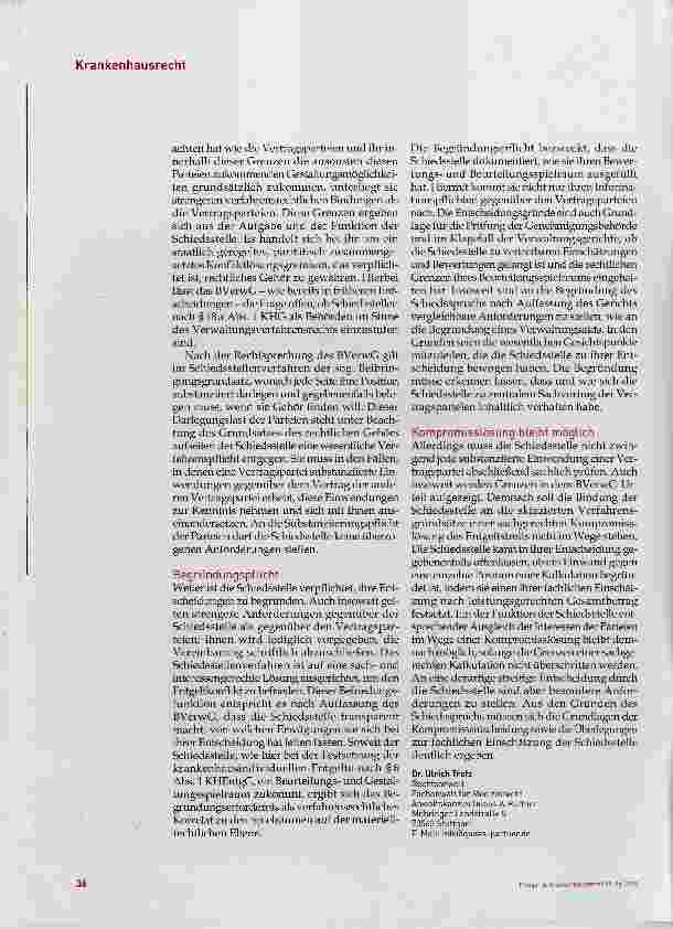 Vorschauseite 3: Bewertungsund Gestaltungsspielräunne derSchiedsstellen