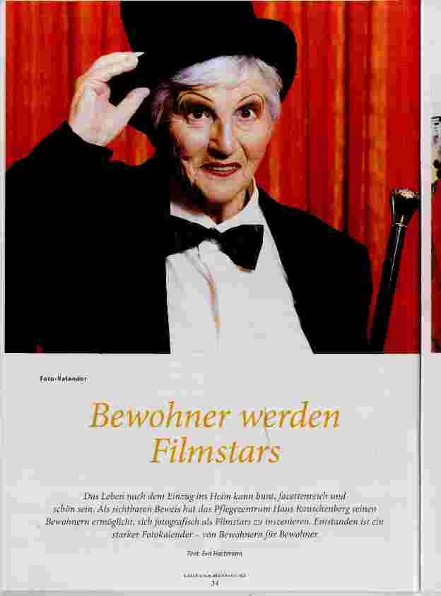 Vorschauseite 1: Bewohner werden Filmstars
