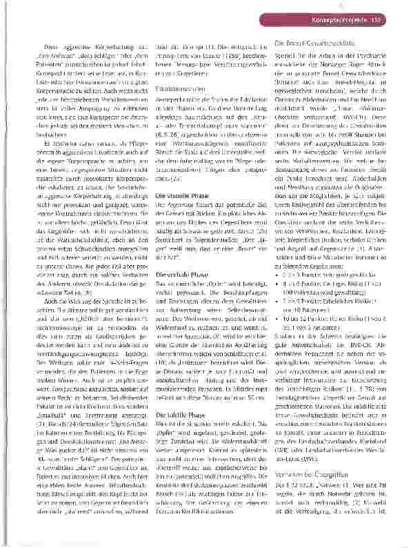 Vorschauseite 5: Subjektive Aspekte und theoretische Ansätze im Umgang mit Gewalt gegen Pflegepersonen und andere Betroffene