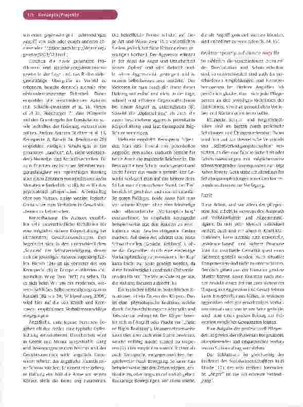 Vorschauseite 6: Subjektive Aspekte und theoretische Ansätze im Umgang mit Gewalt gegen Pflegepersonen und andere Betroffene